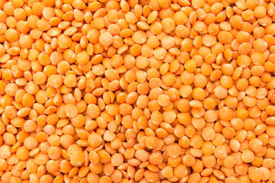 Full frame shot of lentils