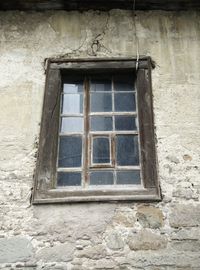 Low angle view of old building