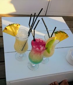 Close-up of ice cream in plate