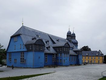 View of built structure against sky