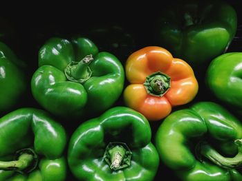 Full frame shot of bell peppers