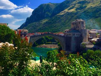 Bridge over a river