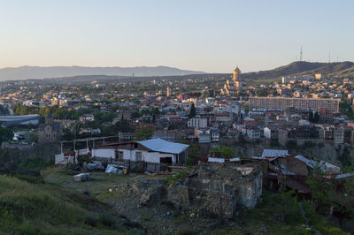 Panorama of tblisi, georgia