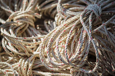 Full frame shot of rope