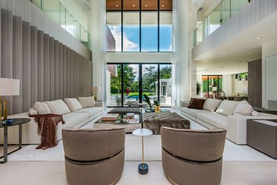 Table and chairs at home