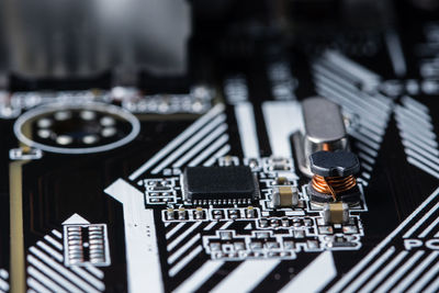 Close-up of circuit board