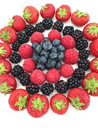 Close-up of food on white background