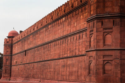 Low angle view of building against sky