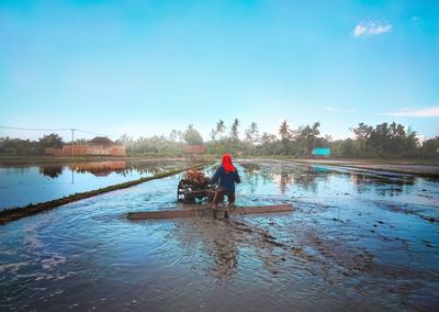 Plowing the fields