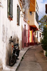 Bicycles in a city