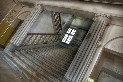 Low angle view of staircase