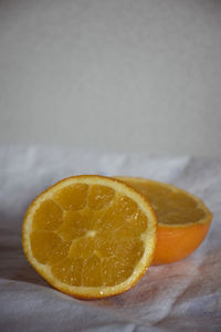 Close-up of orange slice