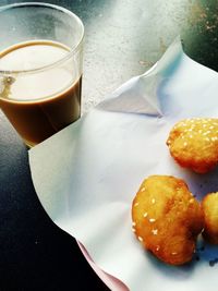 Close-up of drink on table