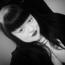 Portrait of a smiling young woman