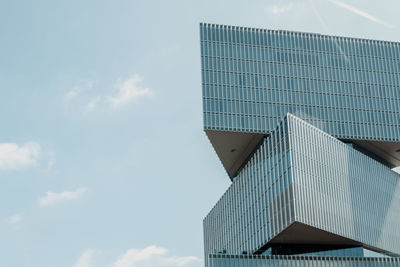 Low angle view of building against sky