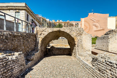 Old ruins against sky