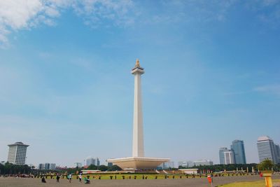 Low angle view of monument