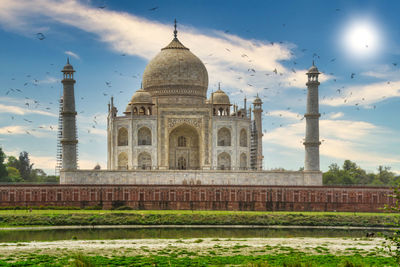 View of historical building against sky