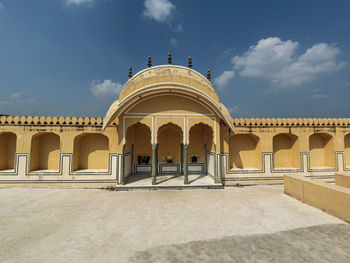 View of historical building against sky