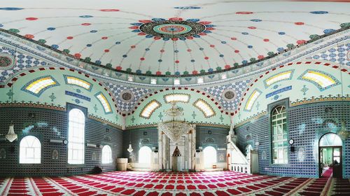 Interior of empty mosque