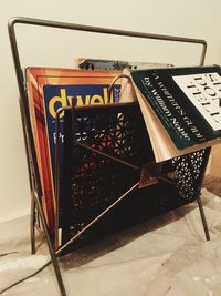 Close-up of piano keys