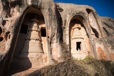 Low angle view of old building