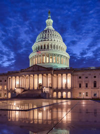 View of building at night