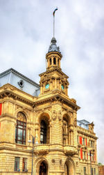 Low angle view of building against sky