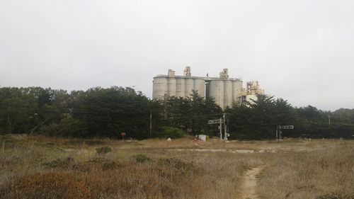 View of castle against clear sky