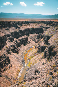 Rio grande gorge, taos, new mexico