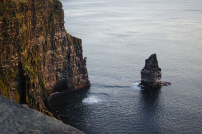 Scenic view of rock formations