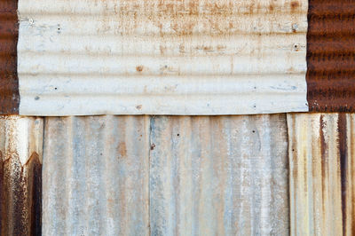 Full frame shot of weathered wall