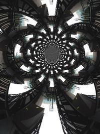 Low angle view of ceiling