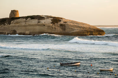 A chilly evening in sardinia