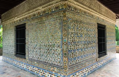 Multi colored building exterior