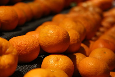 Full frame shot of oranges