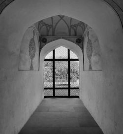 Interior of historic building