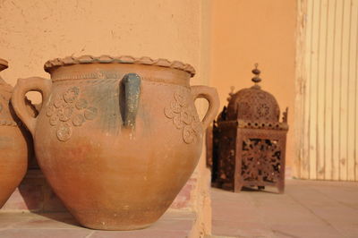 Close-up of old building