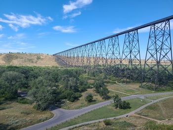 View of bridge against sky