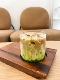 Close-up of food on cutting board