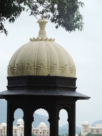 Low angle view of historical building