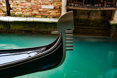 View of swimming pool in canal