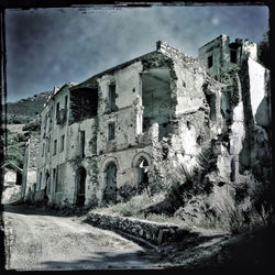 Old building against sky