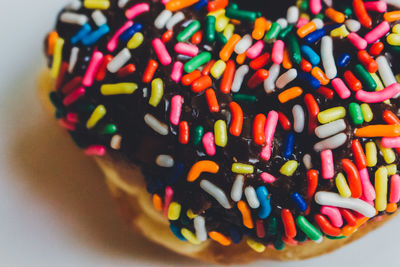 Close-up of multi colored candies