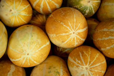 Full frame shot of oranges