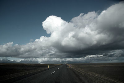 Highway against sky