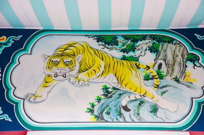 Close-up of animal representation