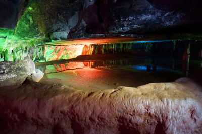 Scenic view of cave