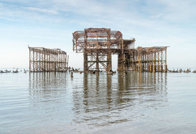 Brighton west pier