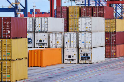 Full frame shot of commercial dock